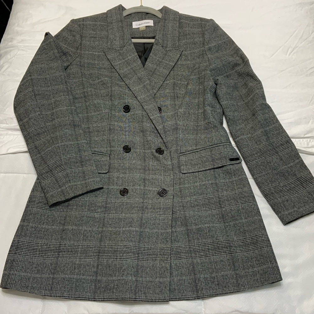 Calvin Klein Women’s Plaid Jacket